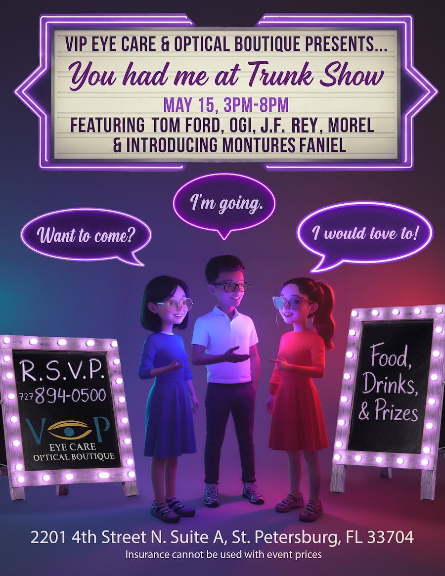 Trunk Show at VIP 4 My Eyes